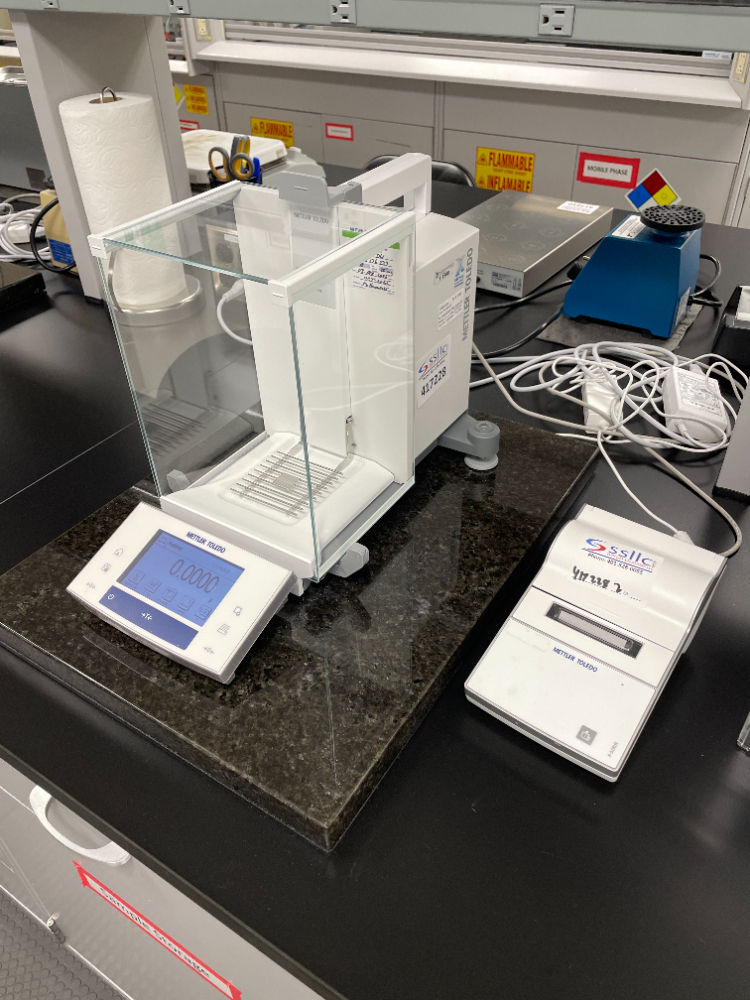 Image of Mettler Toledo XS205 Dual Range Analytical Balance with Printer